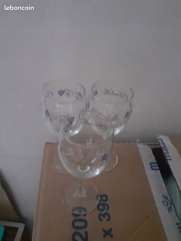 3 verres à rosé (image 1)