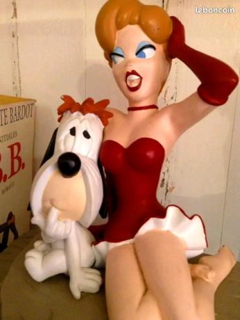 Figurine Droopy et la pin-up Tex Avery Démons et Merveilles