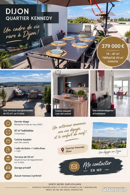 Parking 4 pièces 86 m² · à Dijon · 86 m² · 379 000 €