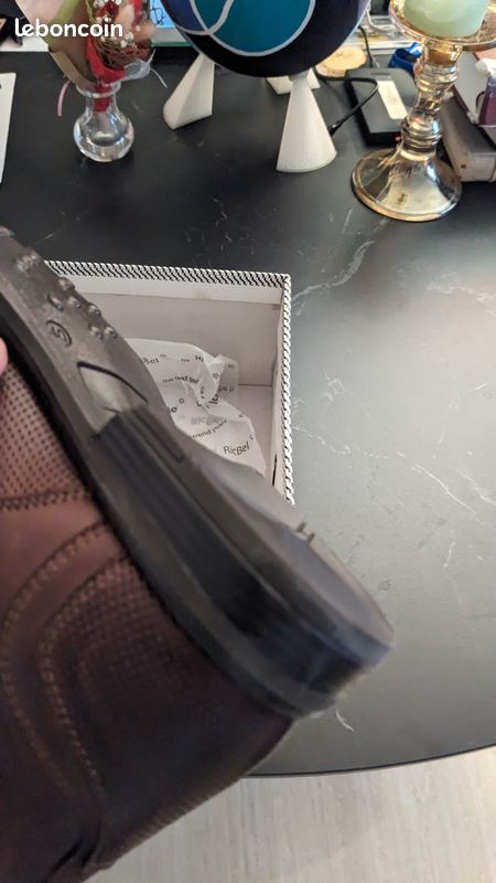 Bottines homme marron Besson Cognac Pointure 40 Excellent