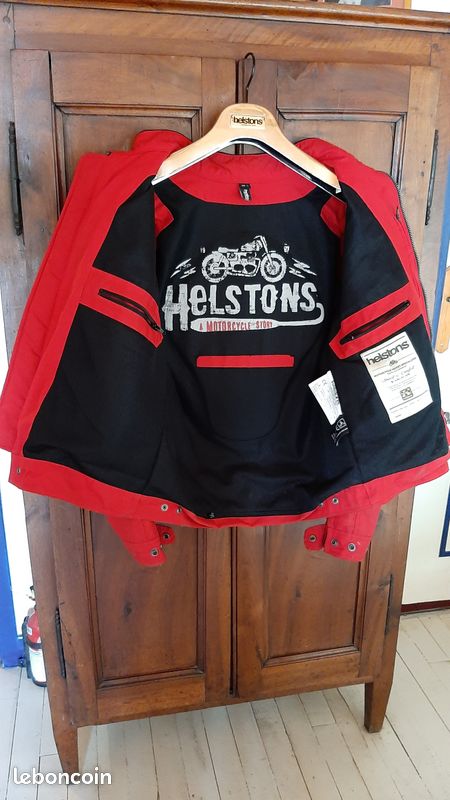 Blouson Moto HELSTON Unisexe (image 2)