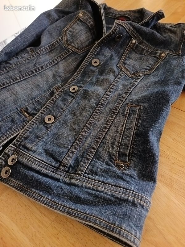 Blouson jean femme (image 3)
