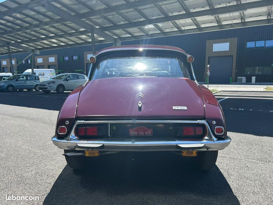 Citroen ds fd avec carnet complet de restauration et garantie 6 mois (image 7)