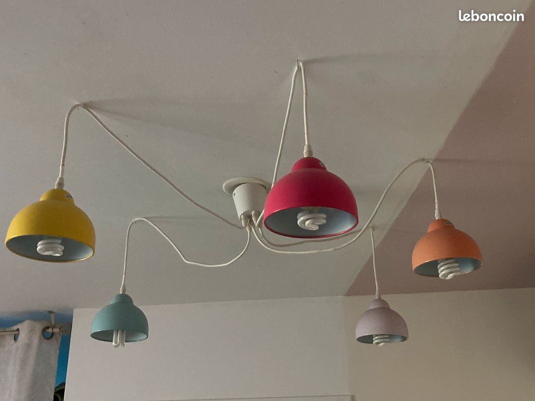 Suspension lumineuse 5 branches (image 1)