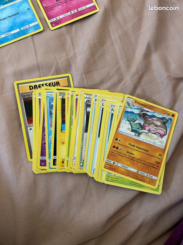 Lot de 45 cartes Pokémon françaises (image 2)