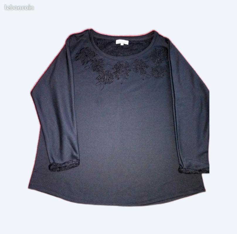 Tee-shirt Jacqueline Riu Bleu - Taille 1 (équivalent 36/38) - Neuf Sans étiquette