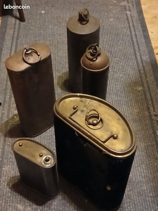 Différente bouillotte en cuivre ou laiton (image 1)