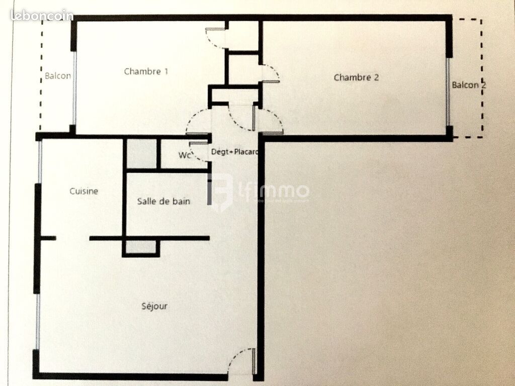 Appartement 3 pièces 56 m² (image 13)