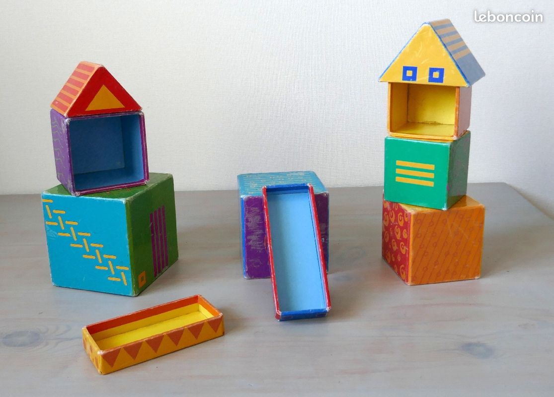Jouet éducatif cubes Djeco (image 2)
