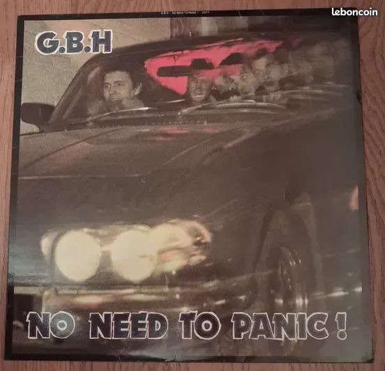 Disque vinyle punk rock uk du groupe gbh 33t original france (image 1)