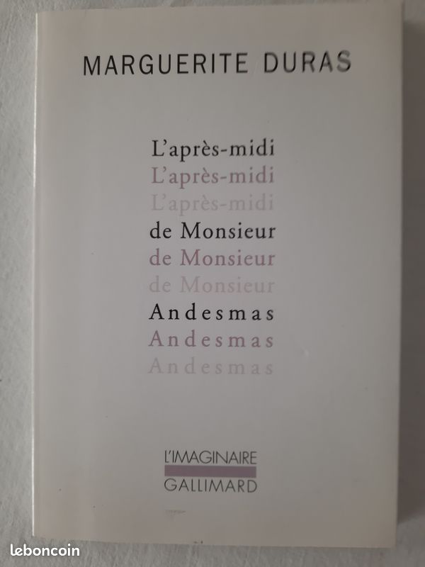 M.DURAS L après midi de M Andesmas +Cd (image 2)