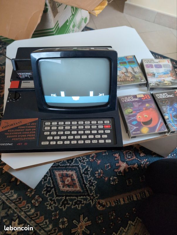 Jeu Vidéo Morse 42 Pour Philips Videopac / Magnavox Odyssey 2 - Boîte Et Livret Inclus - RARE