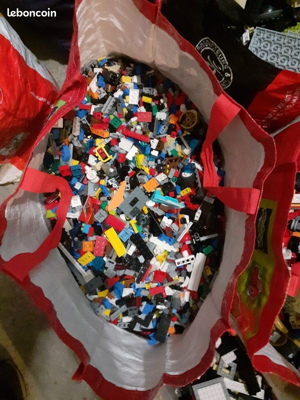 Gros lot de 15kg de Lego en vrac pour pièces. 100% lego (image 2)