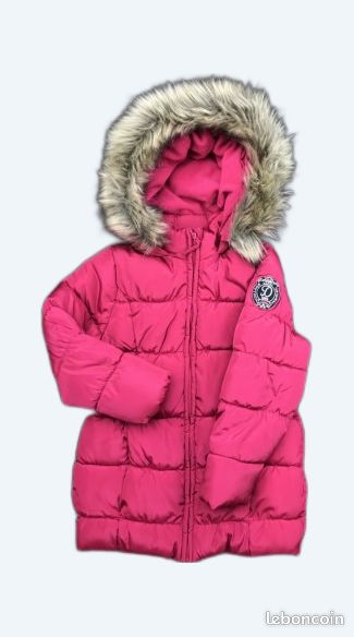 Doudoune à capuche mi-longue chaude DPAM - 6 ans (image 1)