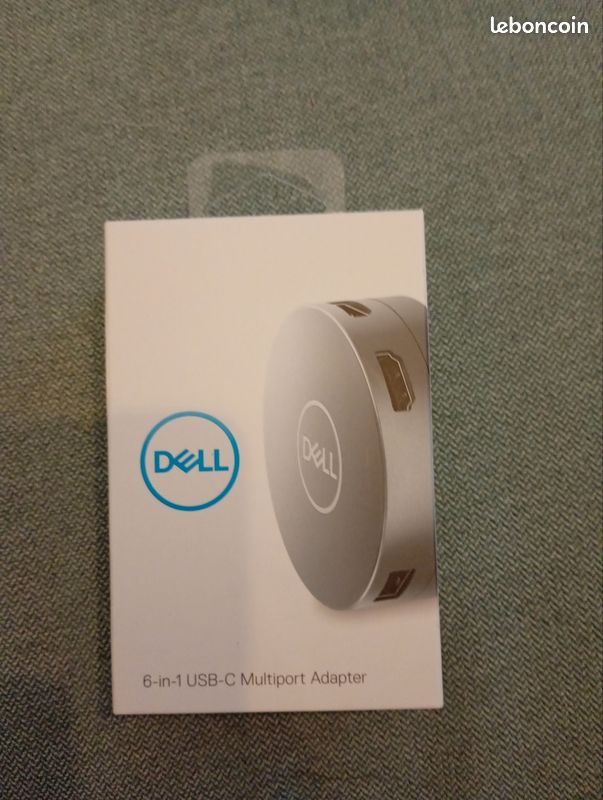 Adapteur neuf Dell 6-in1 USB C multisupoort (image 1)