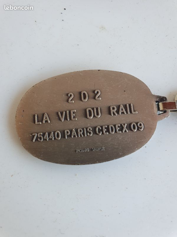 Porte clef villes Deauville + Trouville + la vie du rail (image 10)