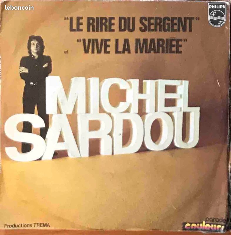 â„đŒ 45t đ«đ· Michel Sardou (Le rire du Sergent) â· 1971 eo (image 1)