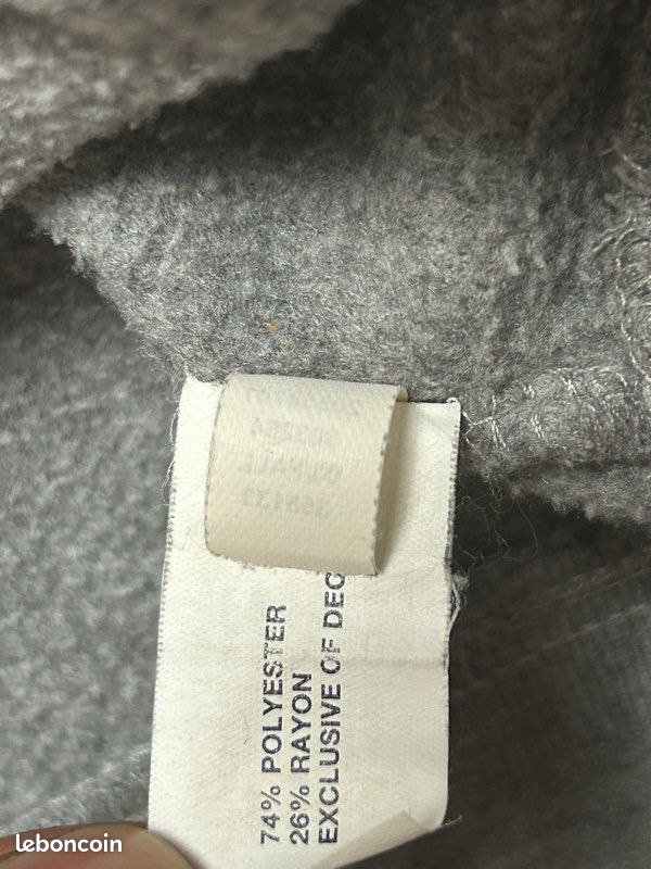 Sweat à Capuche Gap Gris - Taille XS - Coton - Occasion Très Bon état