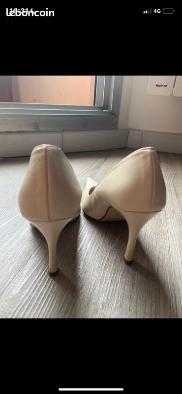 Escarpins blancs roberto durville Chaussures