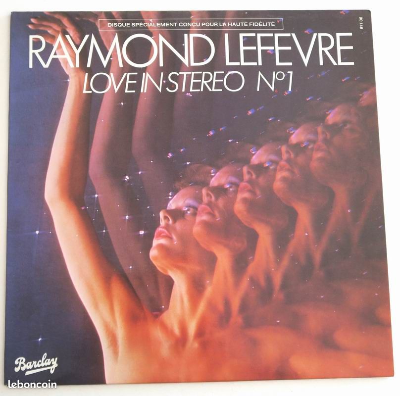 Disque LP 33 tours vinyle RAYMOND LEFEVRE - Love In Stereo N° 1 - Easy Listening Star Wars Bilitis (image 1)