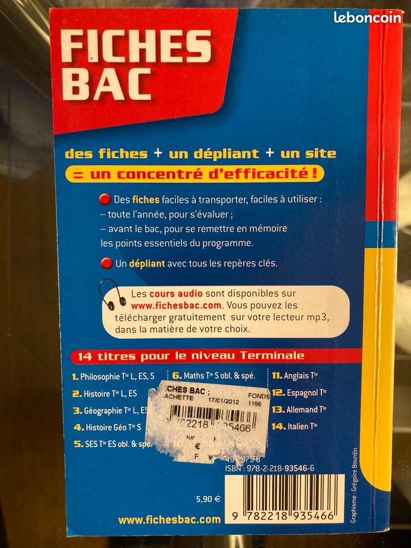 Fiches Bac Histoire Géographie T (image 2)