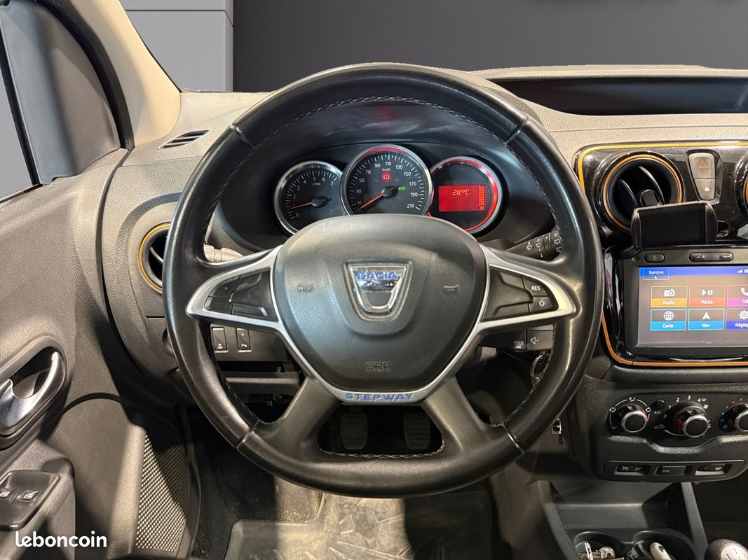 DACIA DOKKER STEPWAY 90Ch Camera de recul Climatisation Garantie 12 mois (image 13)