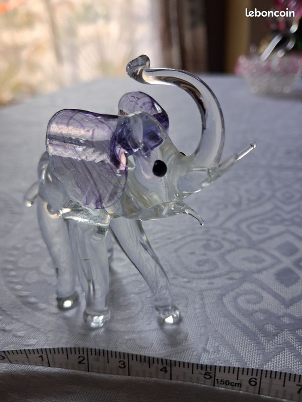 Éléphant verre (image 5)