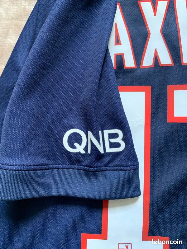 Maillot PSG porté Maxwell - Collection