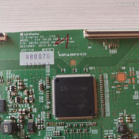 Carte T-Con Pour TV LG 55LF5610 (testée Et Fonctionnelle)