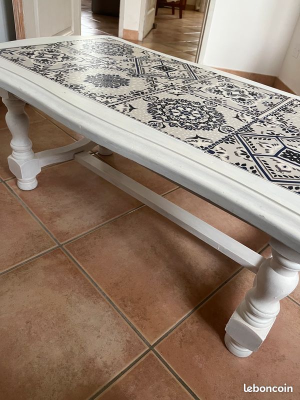 Table en chêne blanche (image 1)