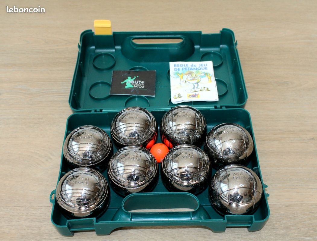 Mallette Obut Collector - 8 Boules De Pétanque En Acier (neuf, Trésor Oublié)