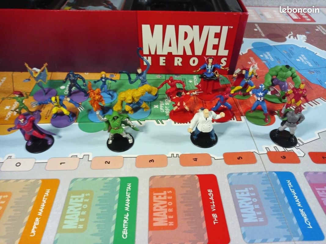 42- marvel heroes Jeu de stratégie et de plateau (image 1)