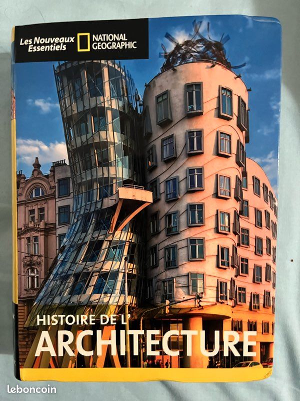 Livre — Histoire de l'Architecture (National Geographic) RARE N’EST PLUS ÉDITÉ (image 1)