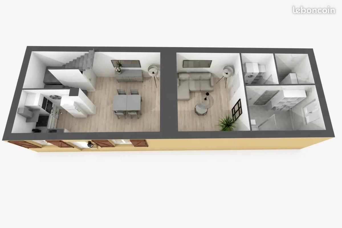 Maison 3 pièces 59 m² (image 13)