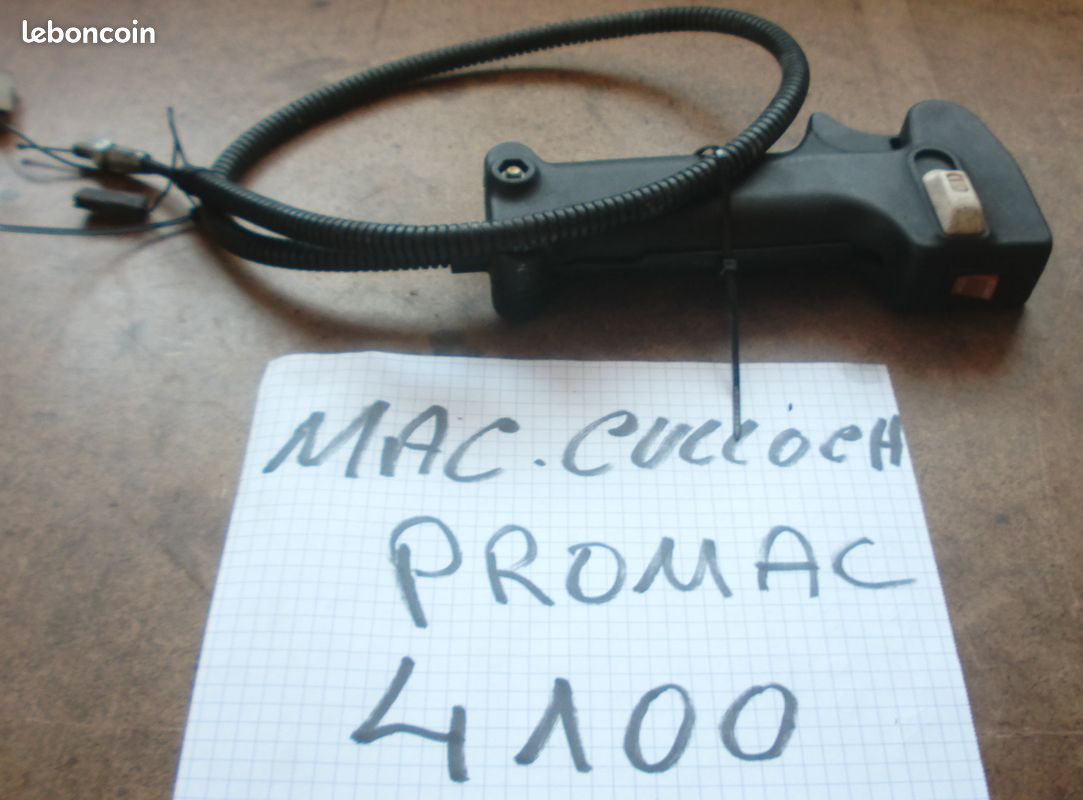 Poignee accelerateur debroussailleuse mac culloch promac 4100 (image 1)