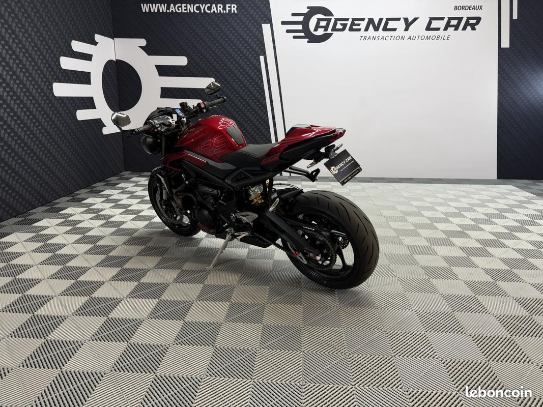 TRIUMPH STREET TRIPLE RS 765 Garantie Triumph 2027 Suivi LED (image 3)