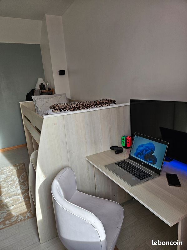 Lit combiné avec bureau (image 5)