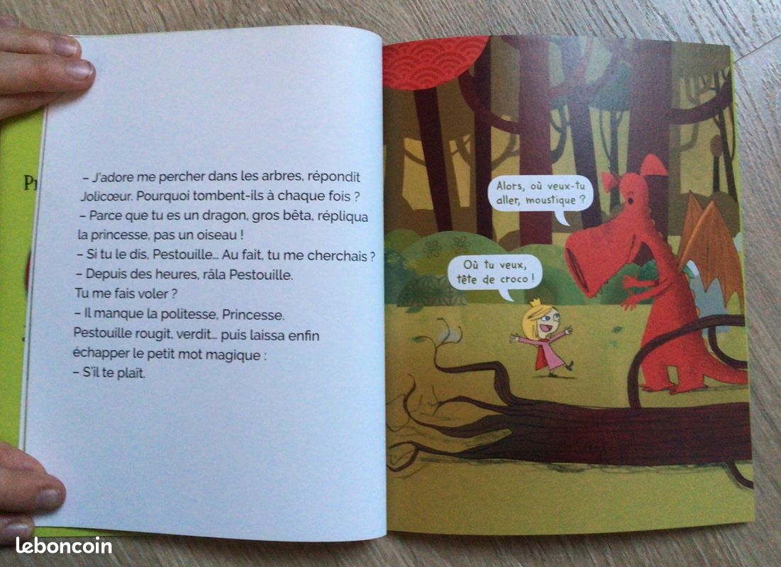 Princesse peste ouille et joli cœur le dragon (image 2)
