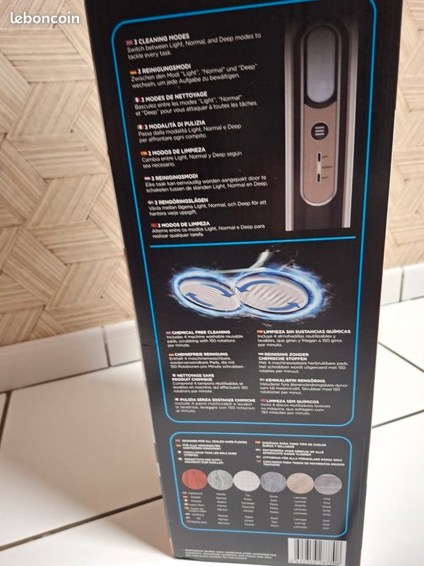 Shark nettoyeur vapeur rotatif steam et scrub (image 5)