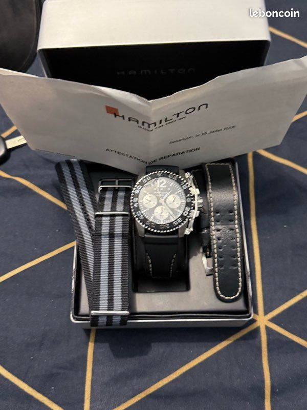 Montre Hamilton. Khaki. Pilot. 43 mm chronographe automatique (image 2)