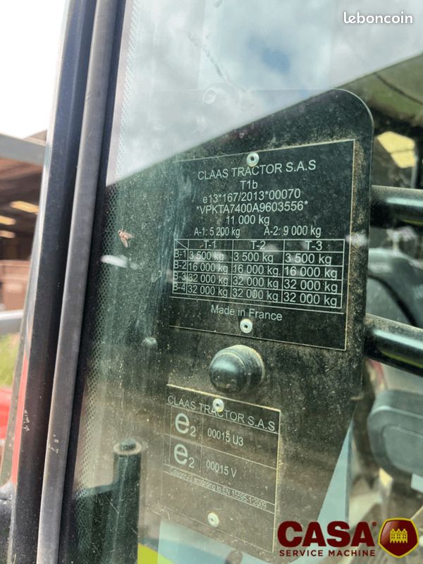 Claas Arion 630 Cis + 50km/h (image 12)
