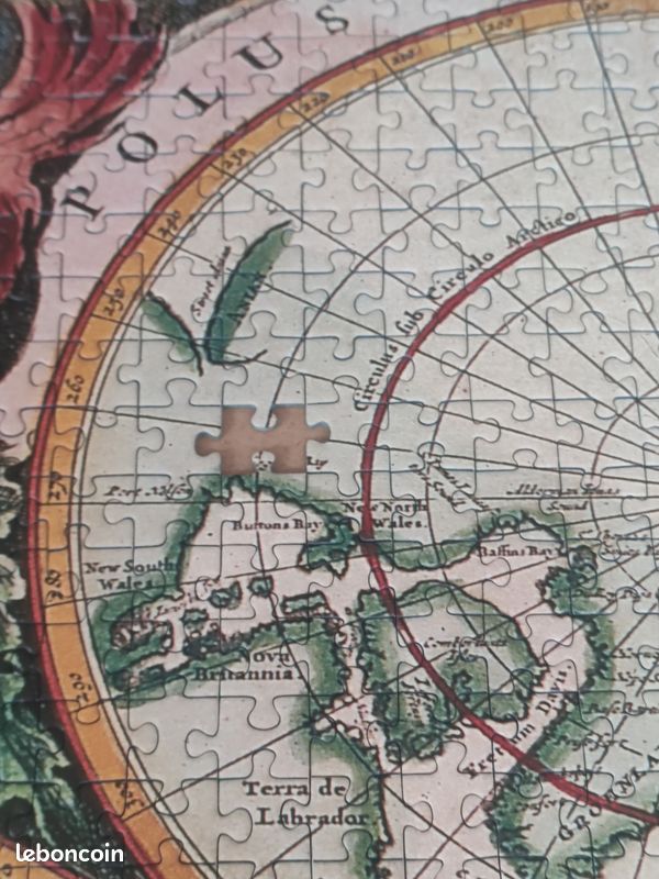 Puzzle Ravensburger 18000 pièces - Mappemonde - Jeux & Jouets