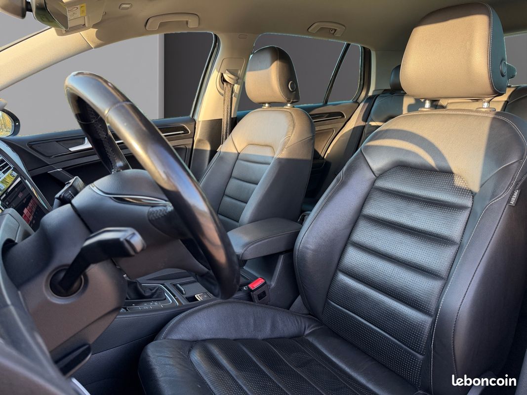 VOLKSWAGEN GOLF VII (2) 1.5 TSI EVO 150CH CARAT EXCLUSIVE DSG7 5P CarPlay Caméra de recul Sièges chauffants Garantie 12 mois (image 9)