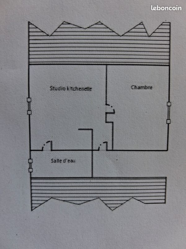 Appartement 2 pièces 30 m² · à La Roche-sur-Yon · 30 m² · 540 €/mois