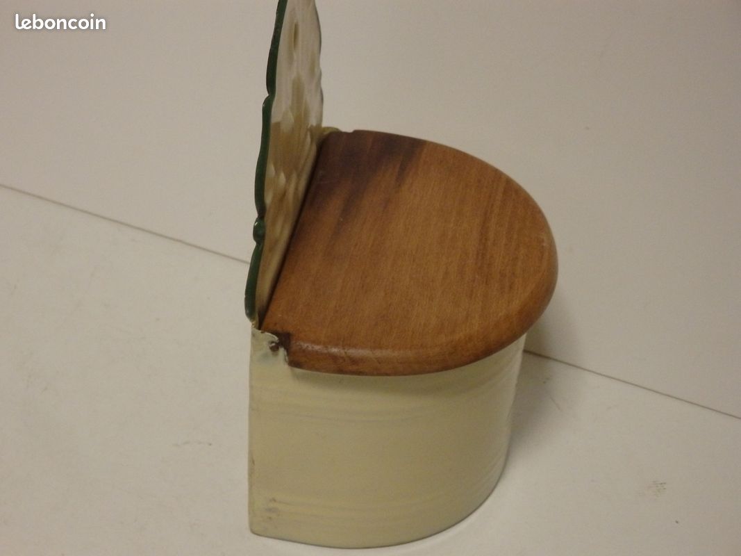 58501 Boîte À Pain Mélamine Bambou Gris[H138] - Maison
