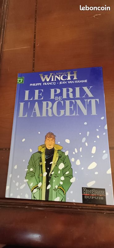 BD LARGO WINCH Le prix de L'argent EO (image 1)