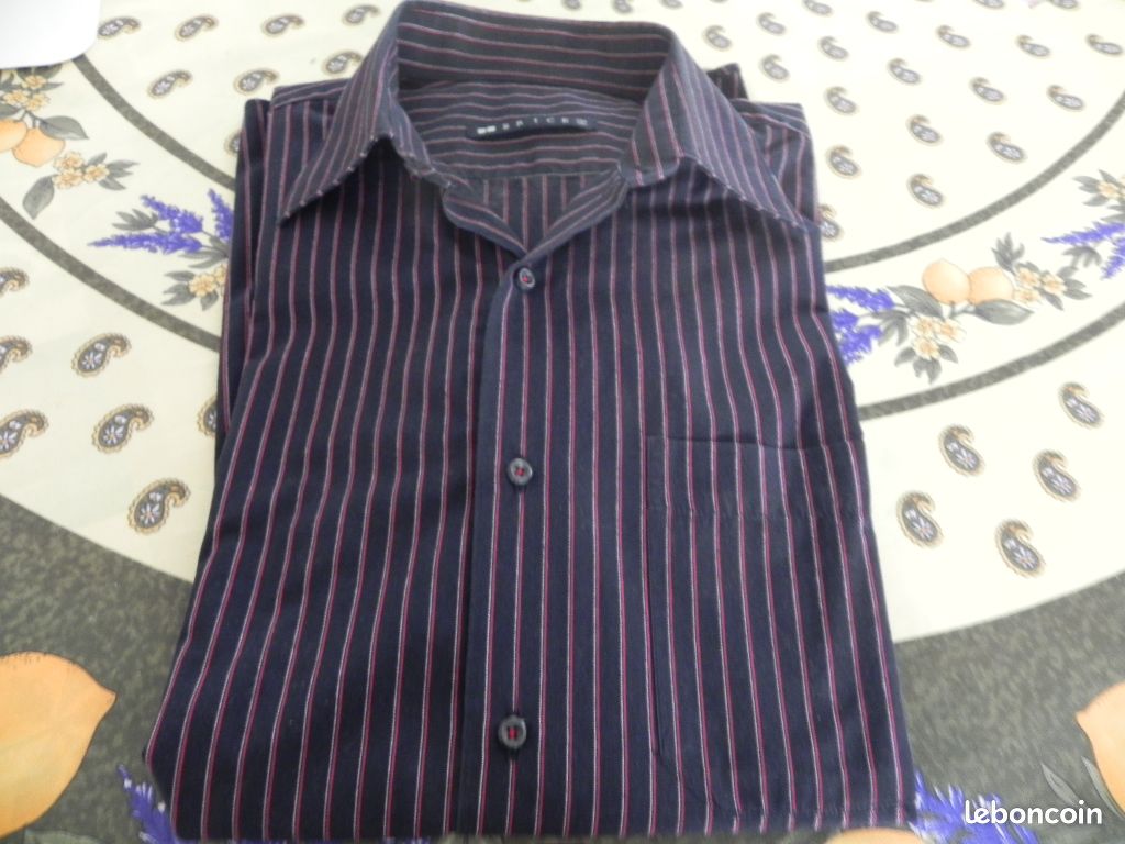Chemise neuve BRICE homme taille L (NB6) (image 1)