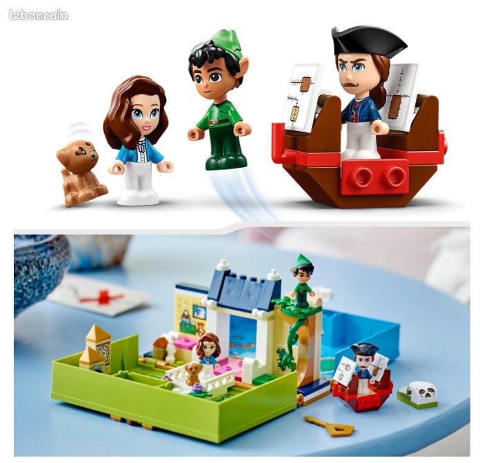 Spécial Cadeau à offrir : scellé LEGO Disney 43220 Les Aventures de Peter Pan, Wendy Livre de Contes, dès 5 ans (image 7)