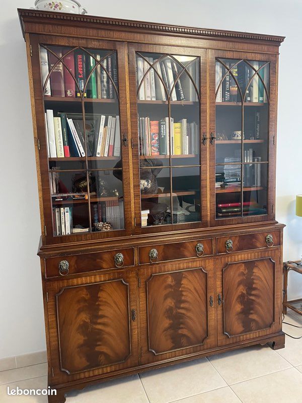Bibliothèque style anglais (image 1)