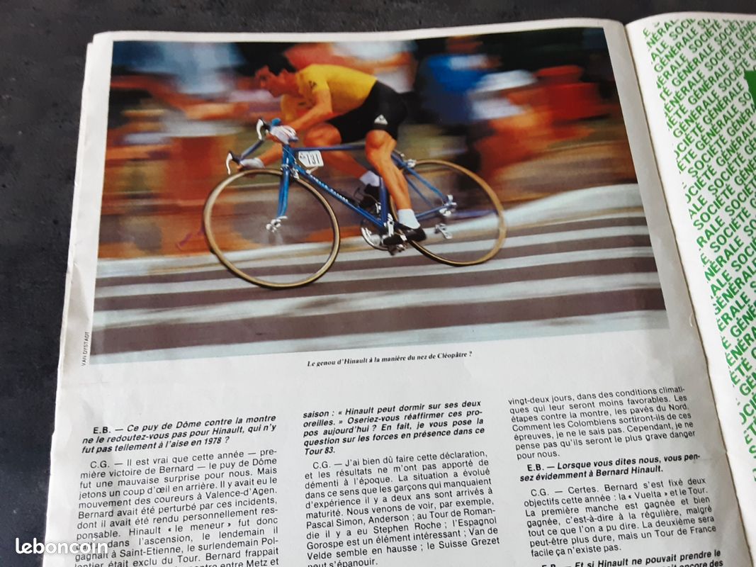 Miroir Sprint du 30/07/1954; Tour de France; Louison Bobet félicite Teisseire